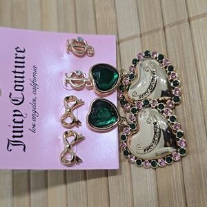 Juicy Couture Earring Set